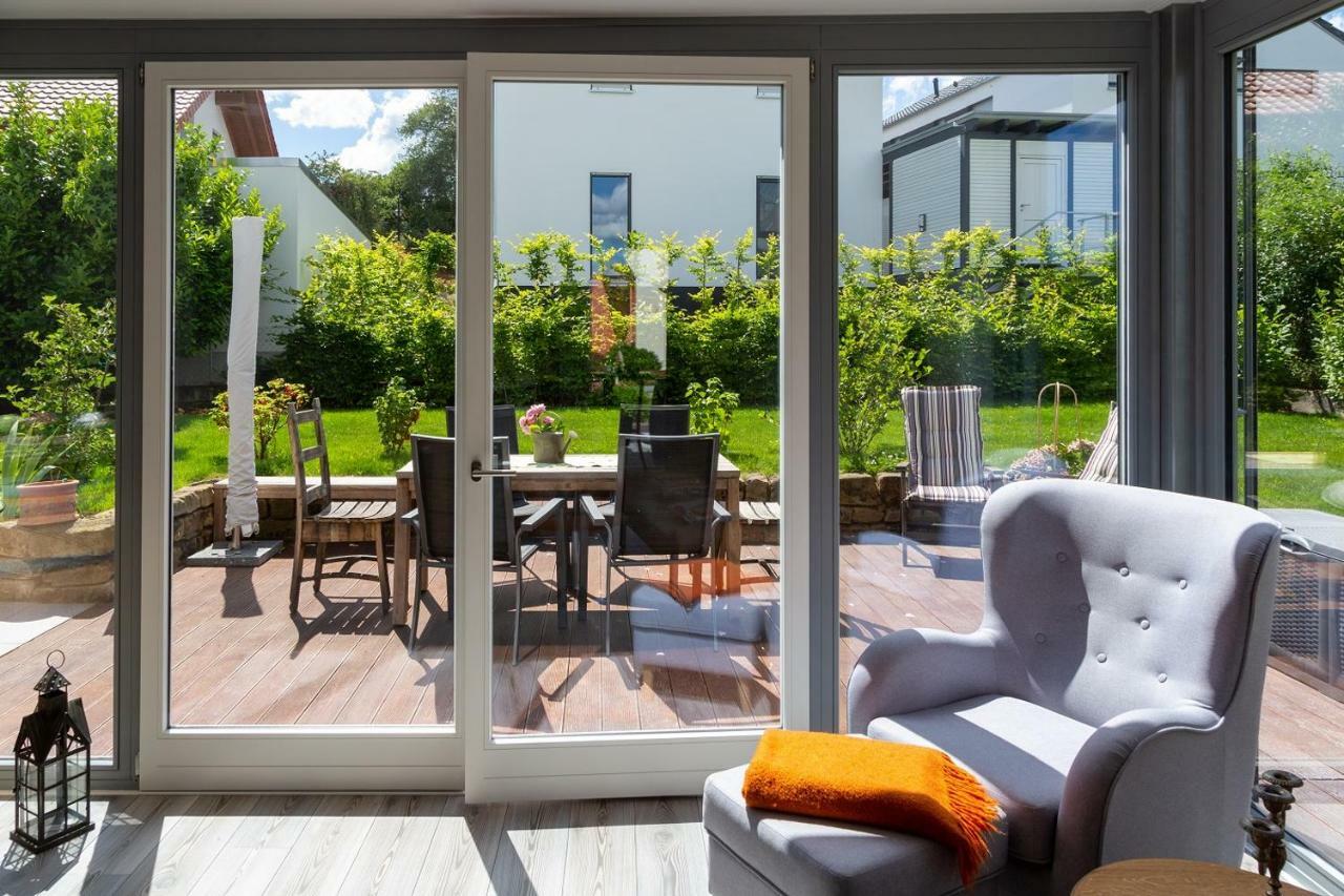Ferienwohnung im Paradiesgarten Deidesheim Exterior foto